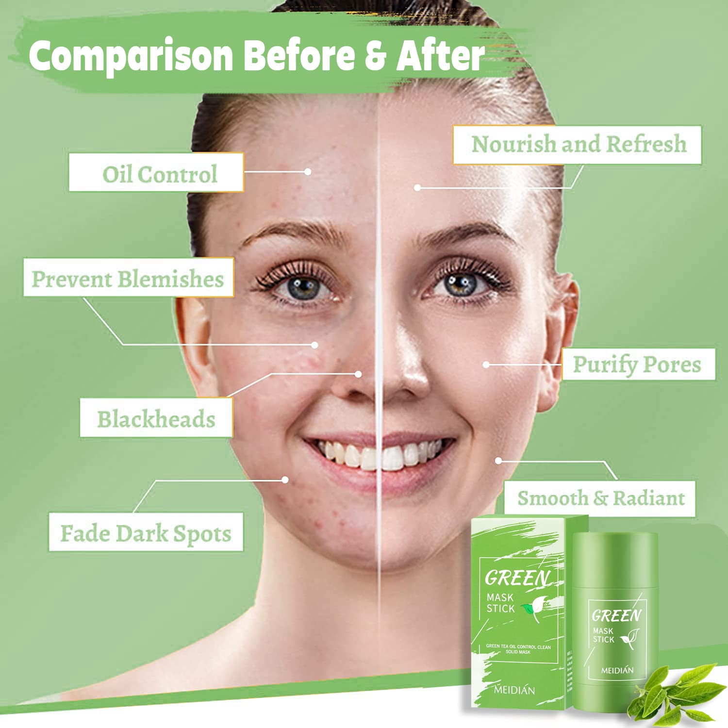 Final Sale - Green Tea Deep Cleanse Mask [Last Day!] Free Shipping